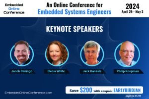 A sneak peek at the 2024 Embedded Online Conference