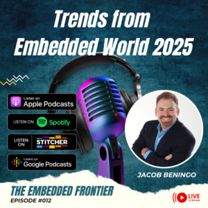 THE EMBEDDED FRONTIER PODCAST Episode #012 – Trends from Embedded World 2025